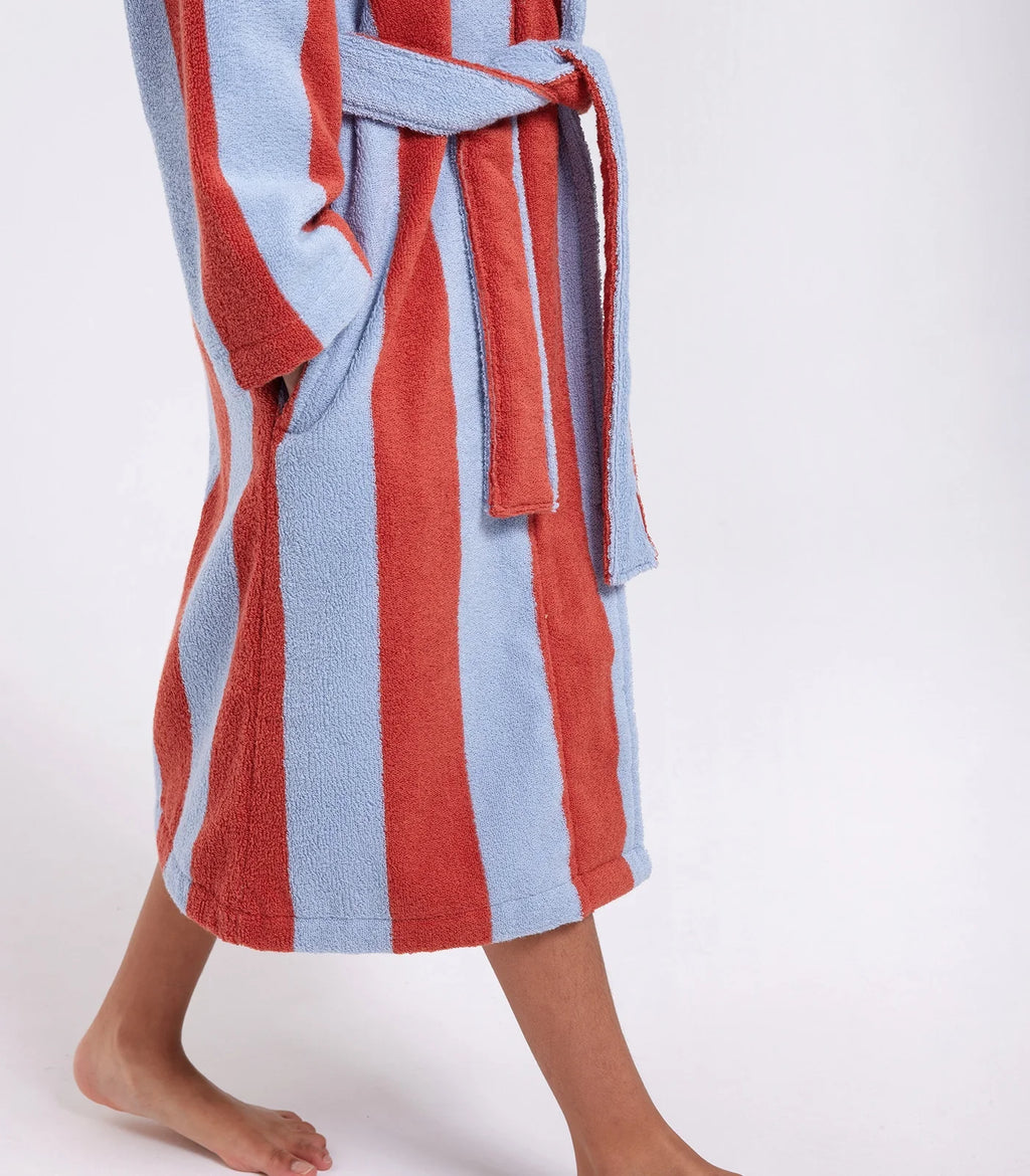 HOMMEY Kids Robe - Picnic Stripes