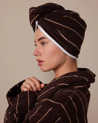 HOMMEY Hair Wrap - Espresso