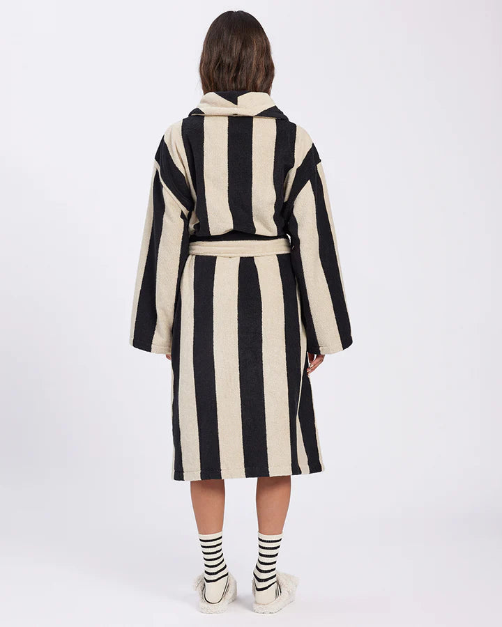 HOMMEY Robe - Vanilla Bean Stripes