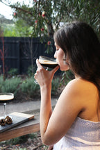 Ribbed Coupe Glasses - Set of 2