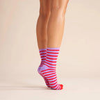 HOMMEY Socks 2 Pack - Grapefruit Stripes
