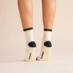HOMMEY Socks 2 Pack - Vanilla Bean Stripes