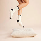 HOMMEY Socks 2 Pack - Vanilla Bean Stripes