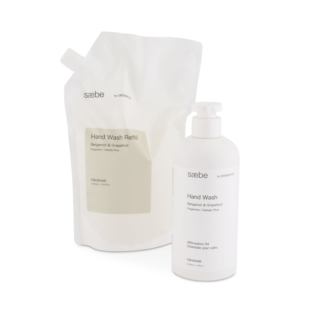 Saebe by DESIGNSTUFF Hand Wash, Bergamot & Grapefruit, 500 ml