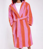 HOMMEY Kids Robe - Sherbet Stripes