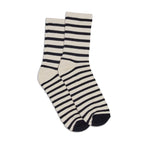 HOMMEY Socks 2 Pack - Vanilla Bean Stripes
