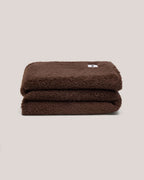 HOMMEY Faux Fur Throw Blanket - Chocolate