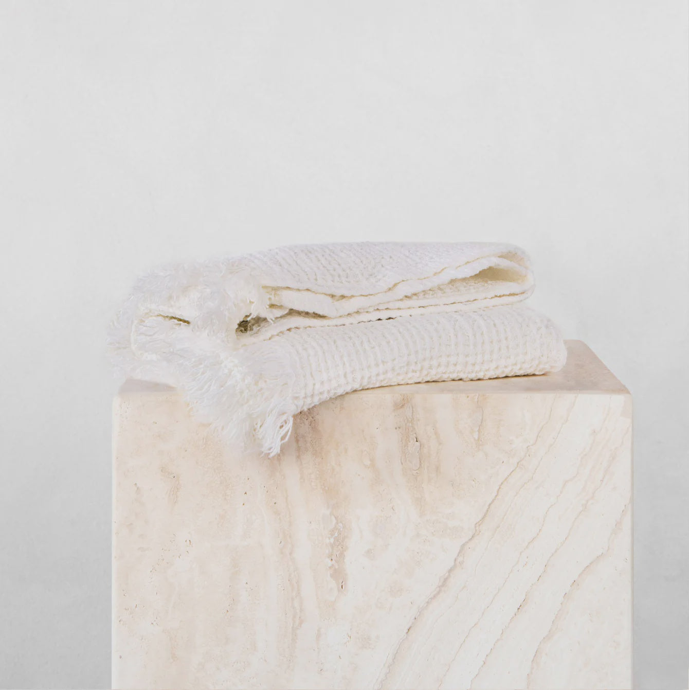 Flocca Waffle Linen Hand Towel - Ayrton