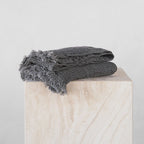 Flocca Waffle Linen Hand Towel - Tempest