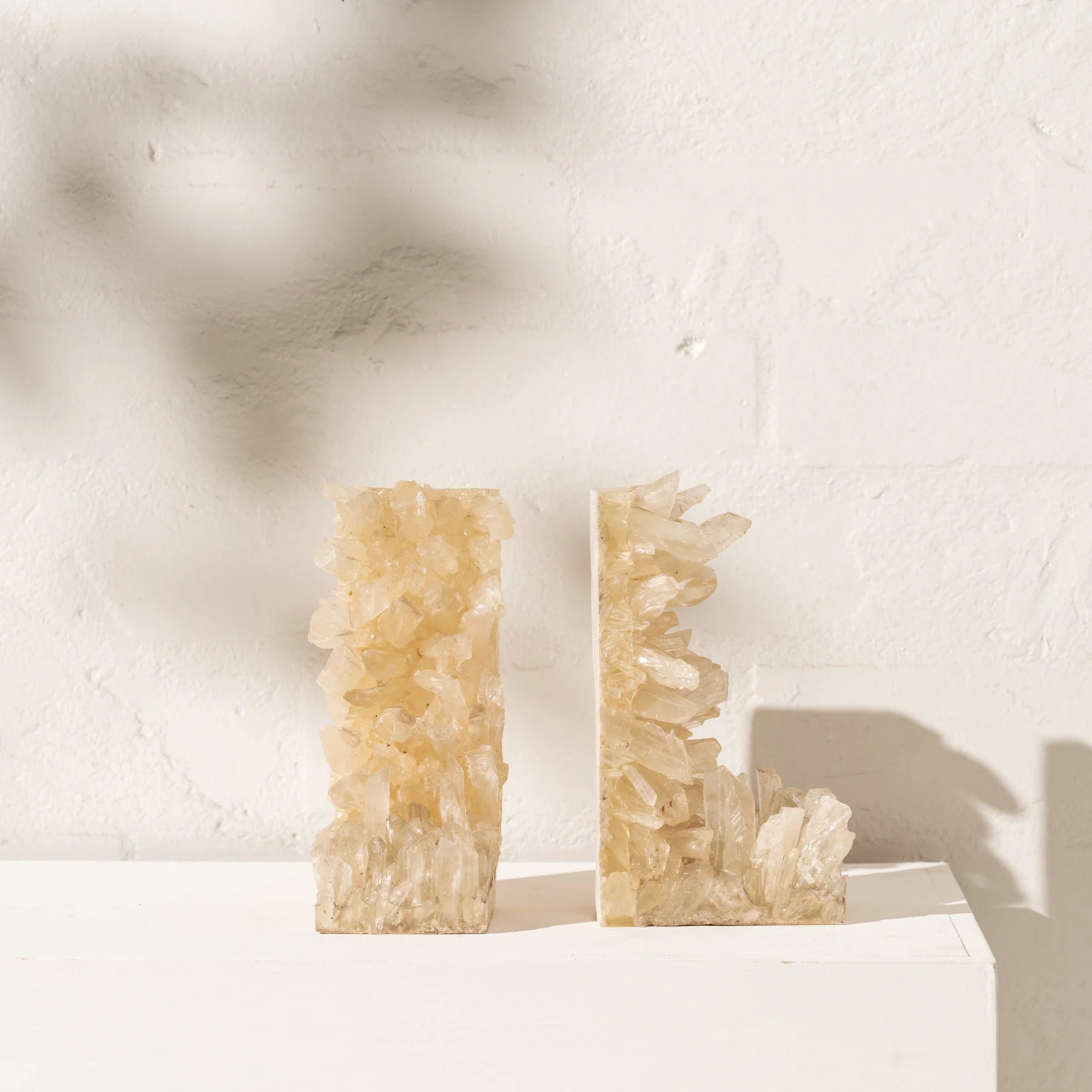 Arrius Quartz Bookends