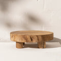 Eka Teak Footed Tray- Large