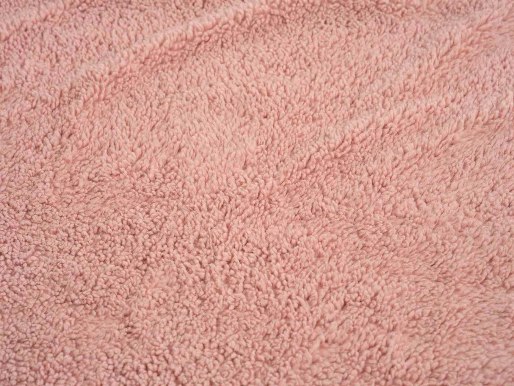 HOMMEY Faux Fur Throw Blanket - Rose