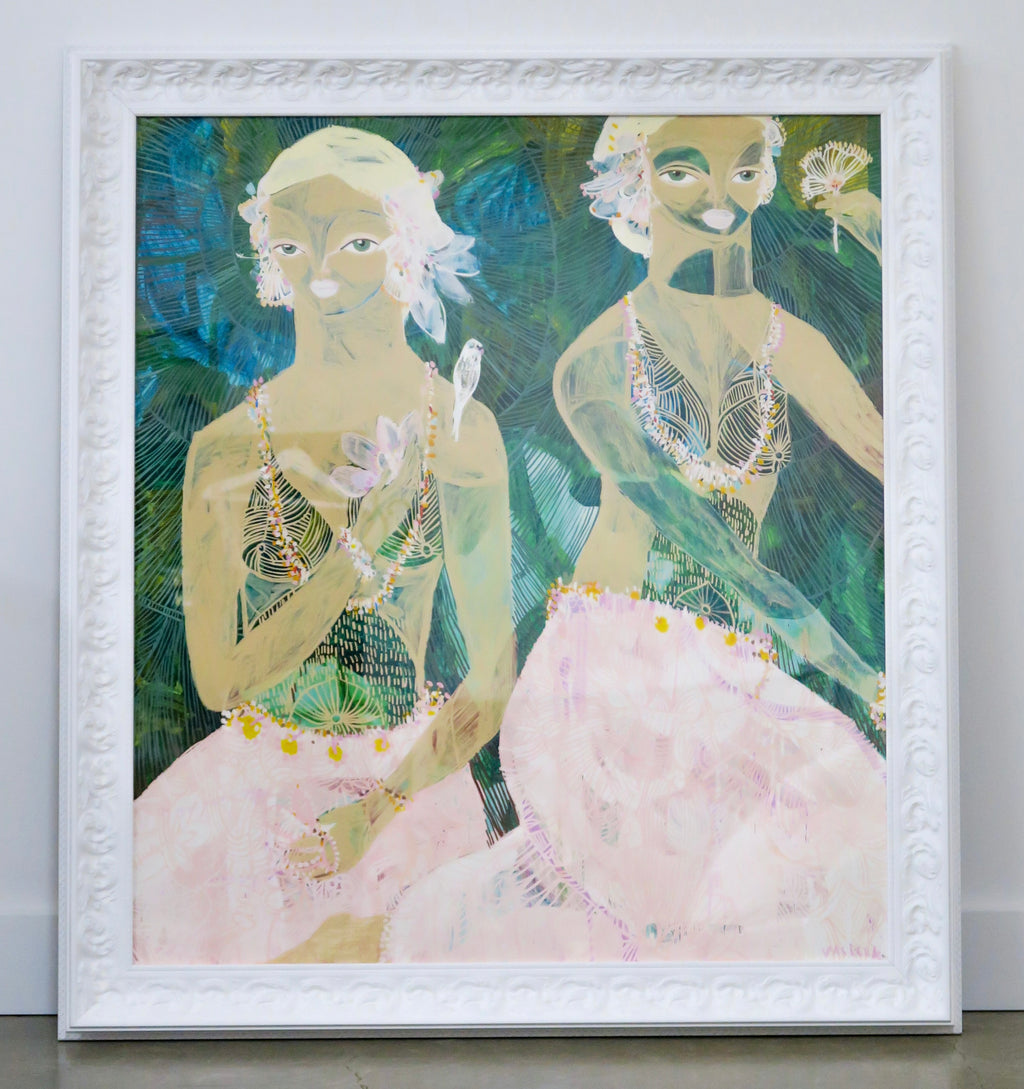 Henna Sisters Limited Edition Print | FRAMED