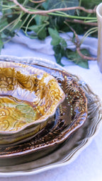 ARABESQUE Assiett - Coffee