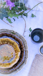 ARABESQUE Assiett - Coffee