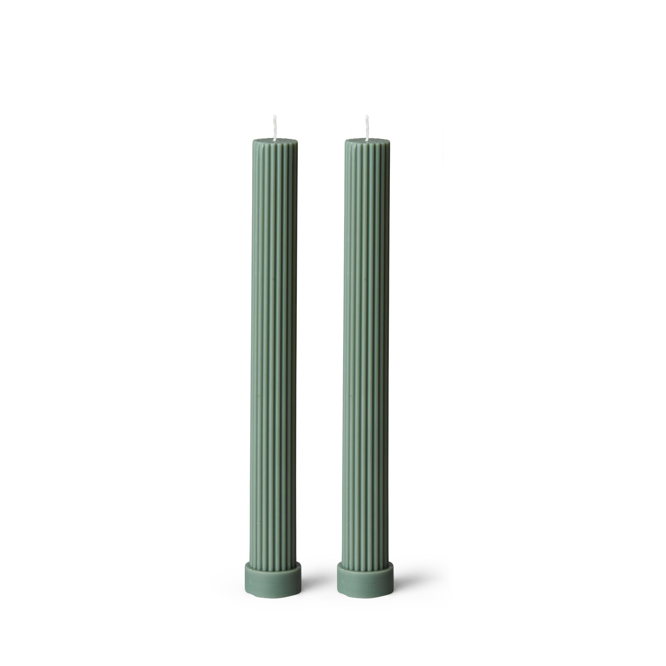 Column Pillar Candle Duo - Eucalyptus
