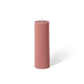Wide Column Pillar Candle - Peach