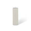 Wide Column Pillar Candle - Cream White