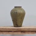 Organic Glazed Pot - Olive Small