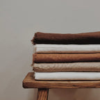 Linen Throw - Carob