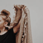 Linen Throw - Chestnut