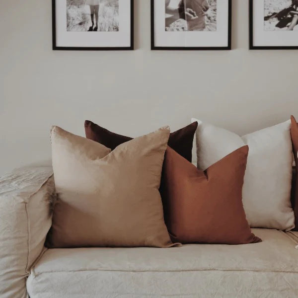Linen Cushion - Chestnut | STANDARD