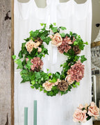 Floral Christmas Wreath | Artificial