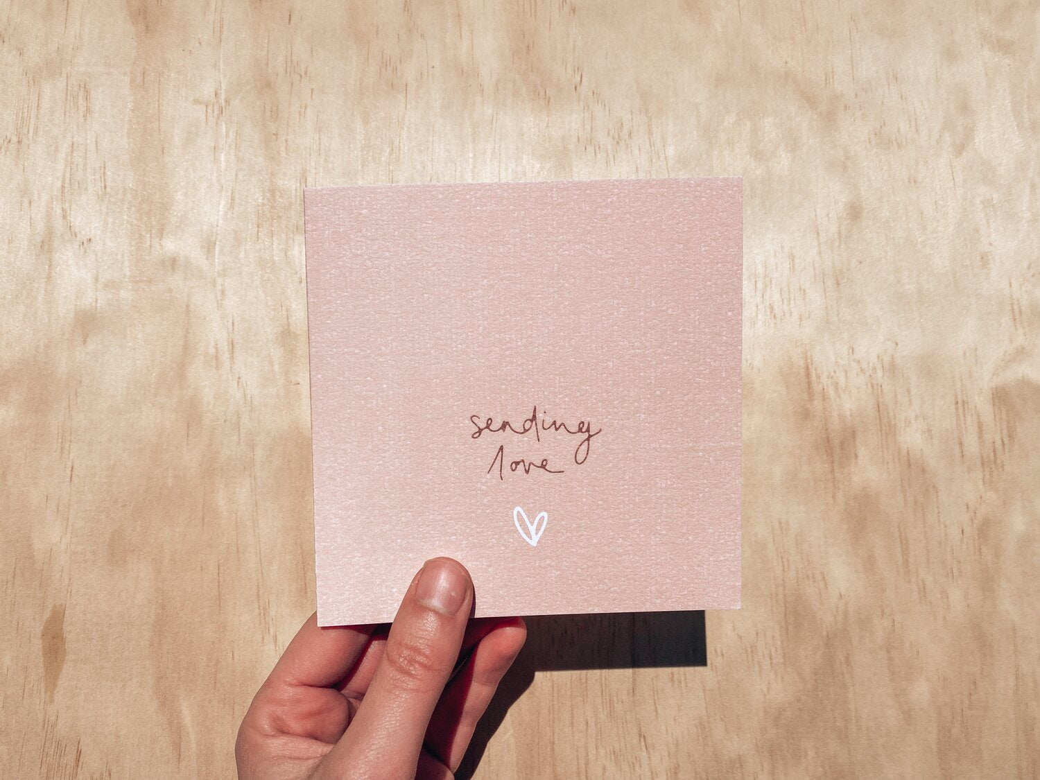 Greeting Card - Sending Love