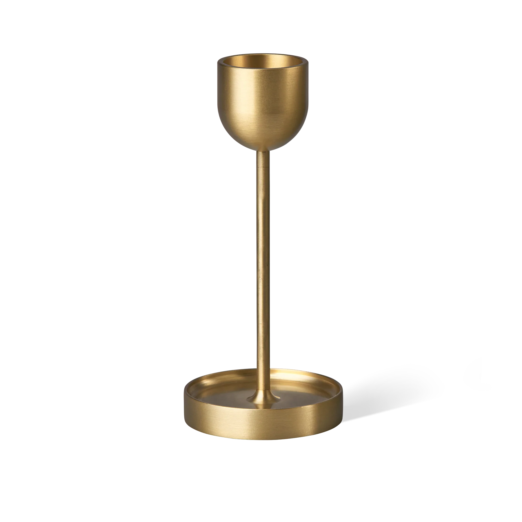 Fountain Brass Candle Holder - Large