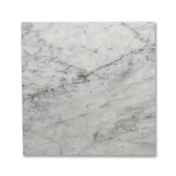Square Marble Trivet | White Marble