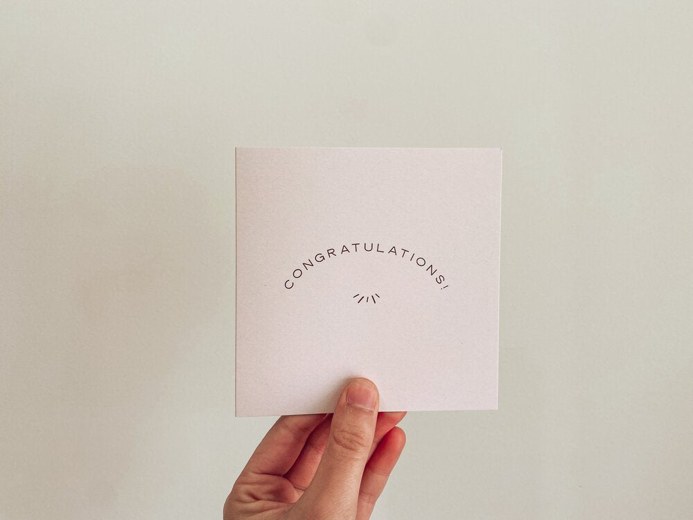 Greeting Card - Congratulations