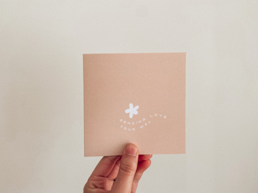 Greeting Card - Sending Love Your Way