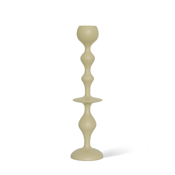 Infinity Candle Holder - Ivory Large