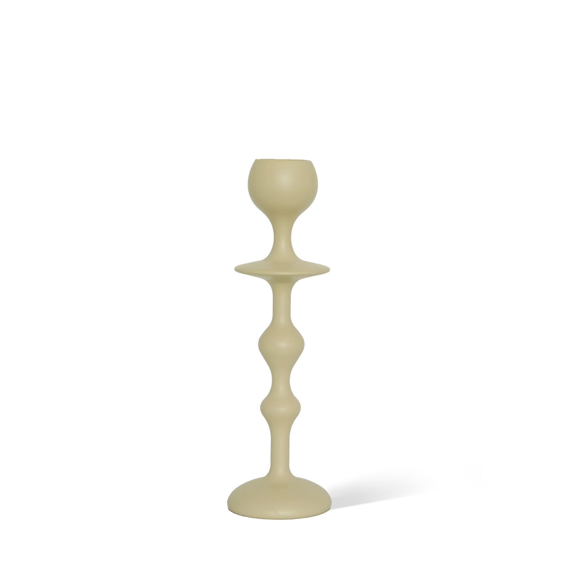 Infinity Candle Holder - Ivory Medium