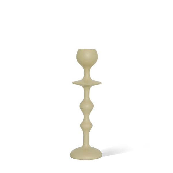 Infinity Candle Holder - Ivory Medium
