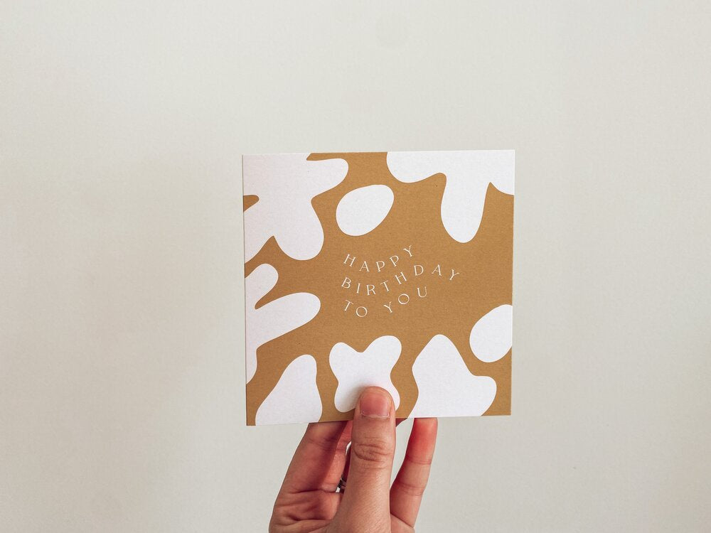 Greeting Card - Happy Birthday to you