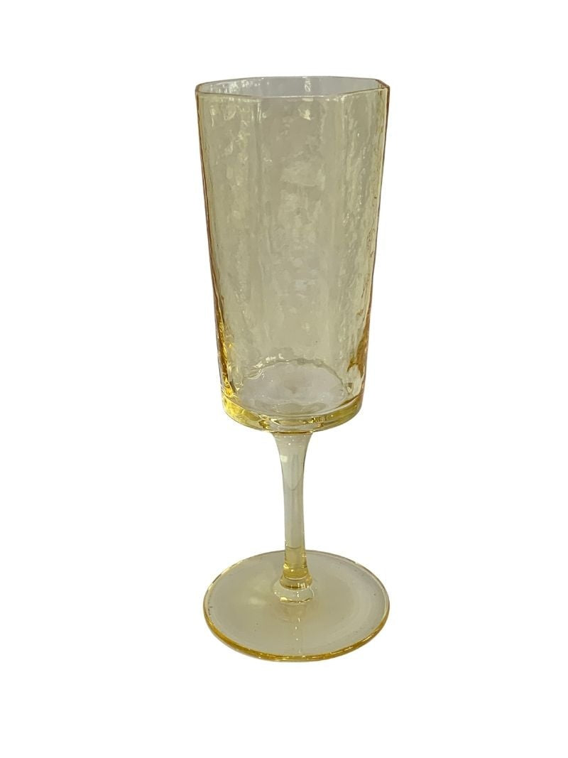 Isla Flute - Yellow - Set Of 6