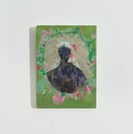 Indigo Flower Tile - Large