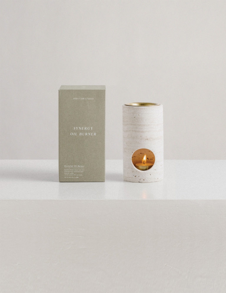 Synergy Oil Burner - Travertine