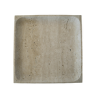 Square Stone Tray | Travertine