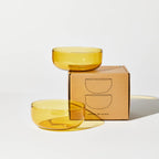 Abracadabra Set Of 2 Bowls In Yellow