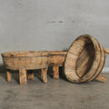 Antique Chinese Wash Basin Round