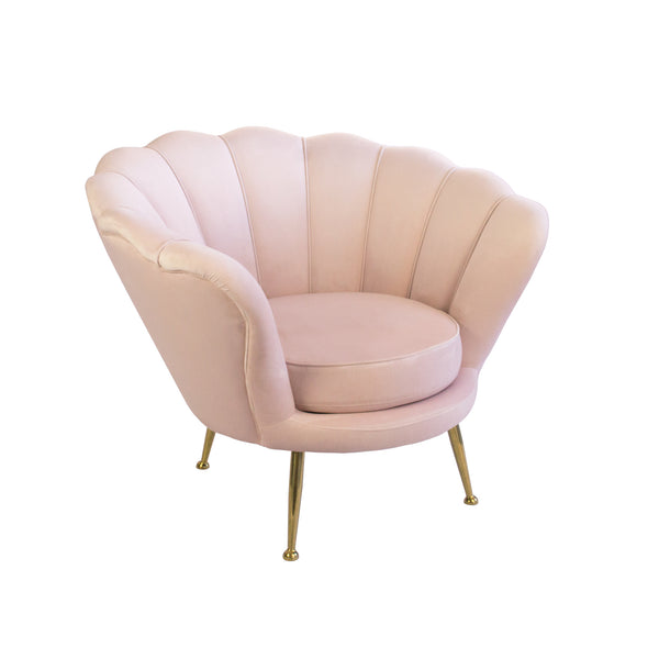 Shell Armchair - Rose Water