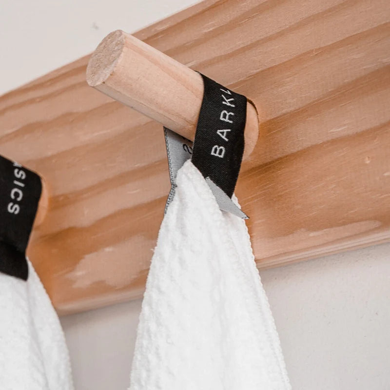 White Microfibre Tea Towel