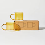 Double Trouble Cup Set In Yellow