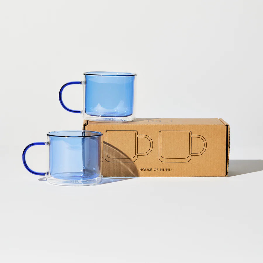 Double Trouble Cup Set In Blue