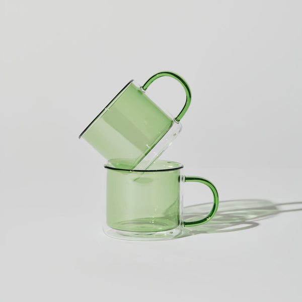 Double Trouble Cup Set In Green