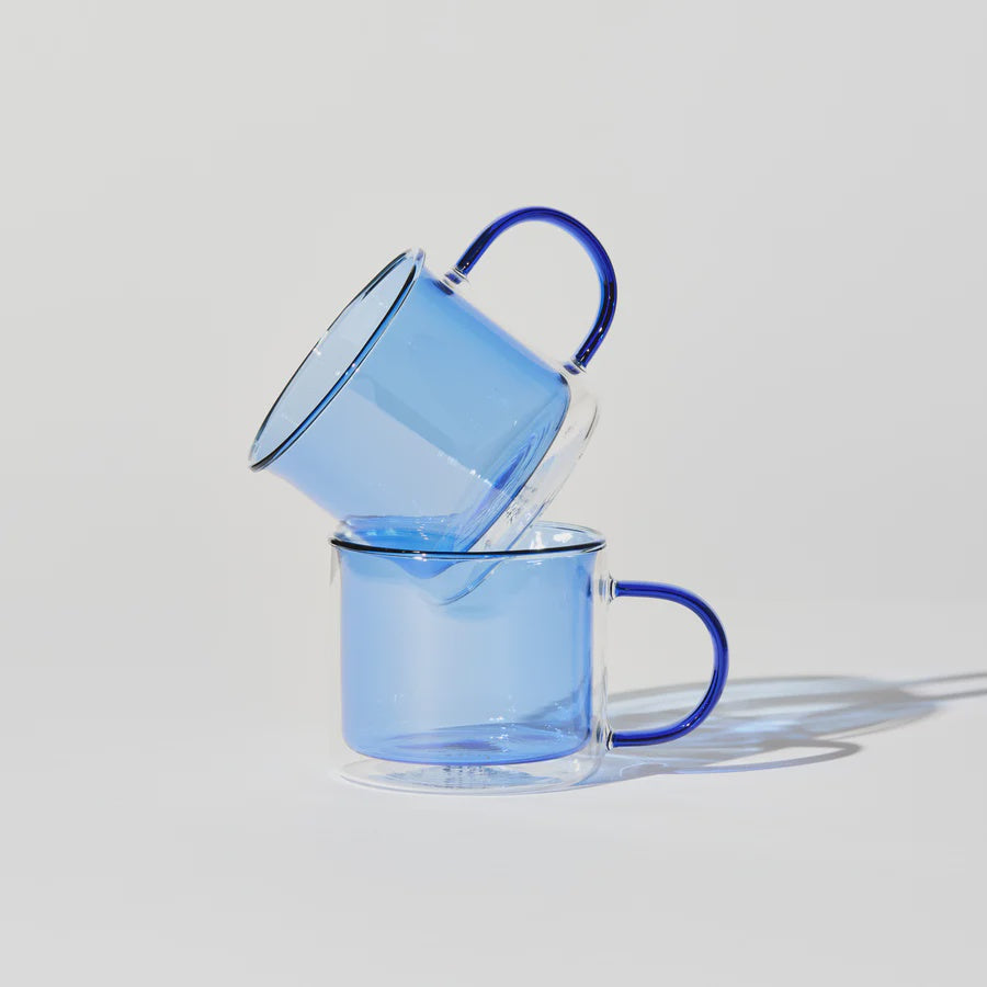 Double Trouble Cup Set In Blue