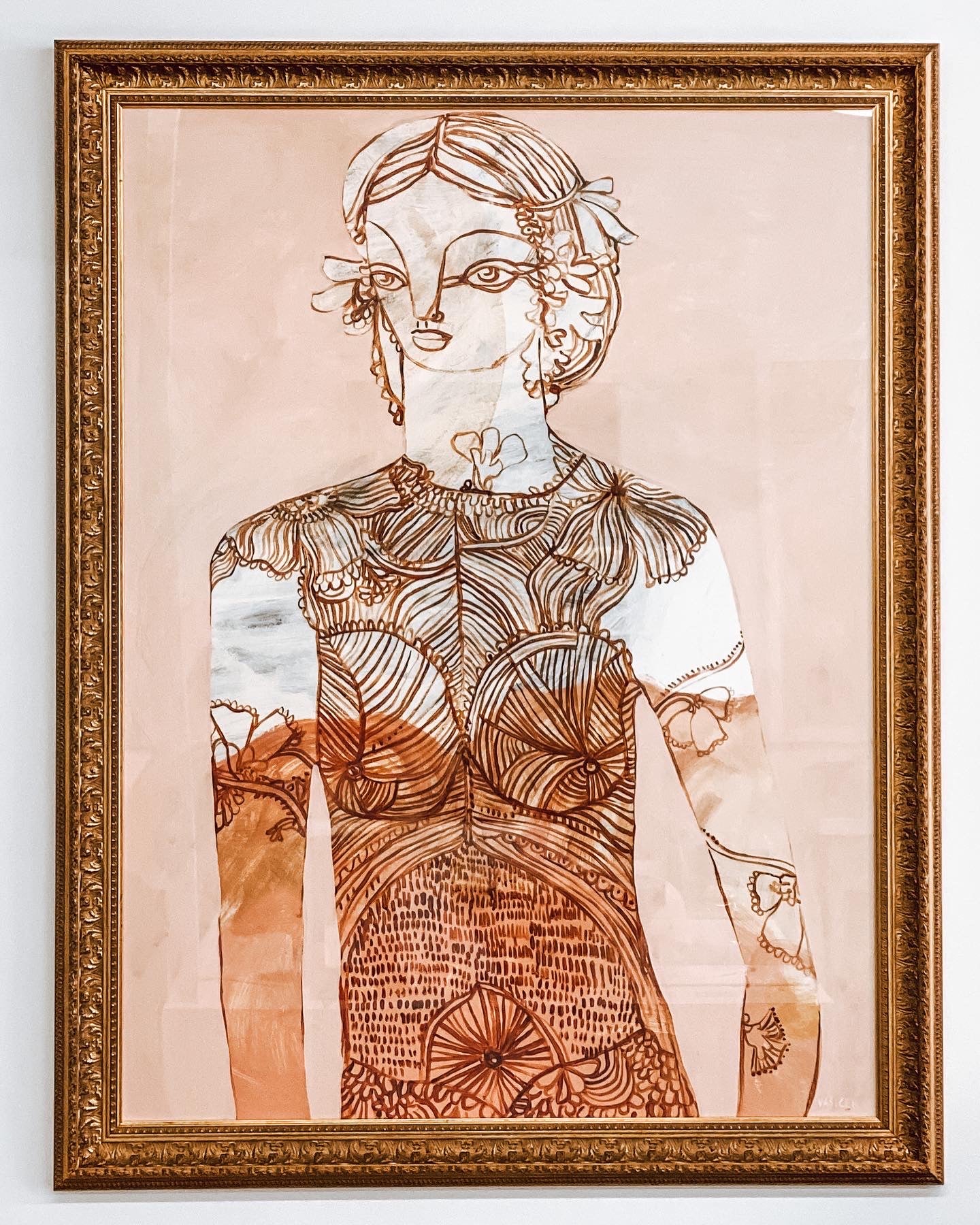 Sah-Lieu - Little Wanderer Limited Edition Print 135cmL x 105cm W