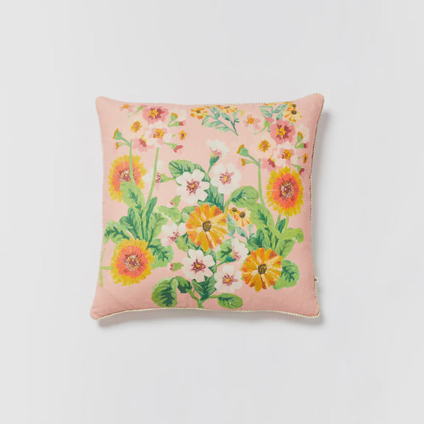 Flower Bed Pink Cushion 60cm